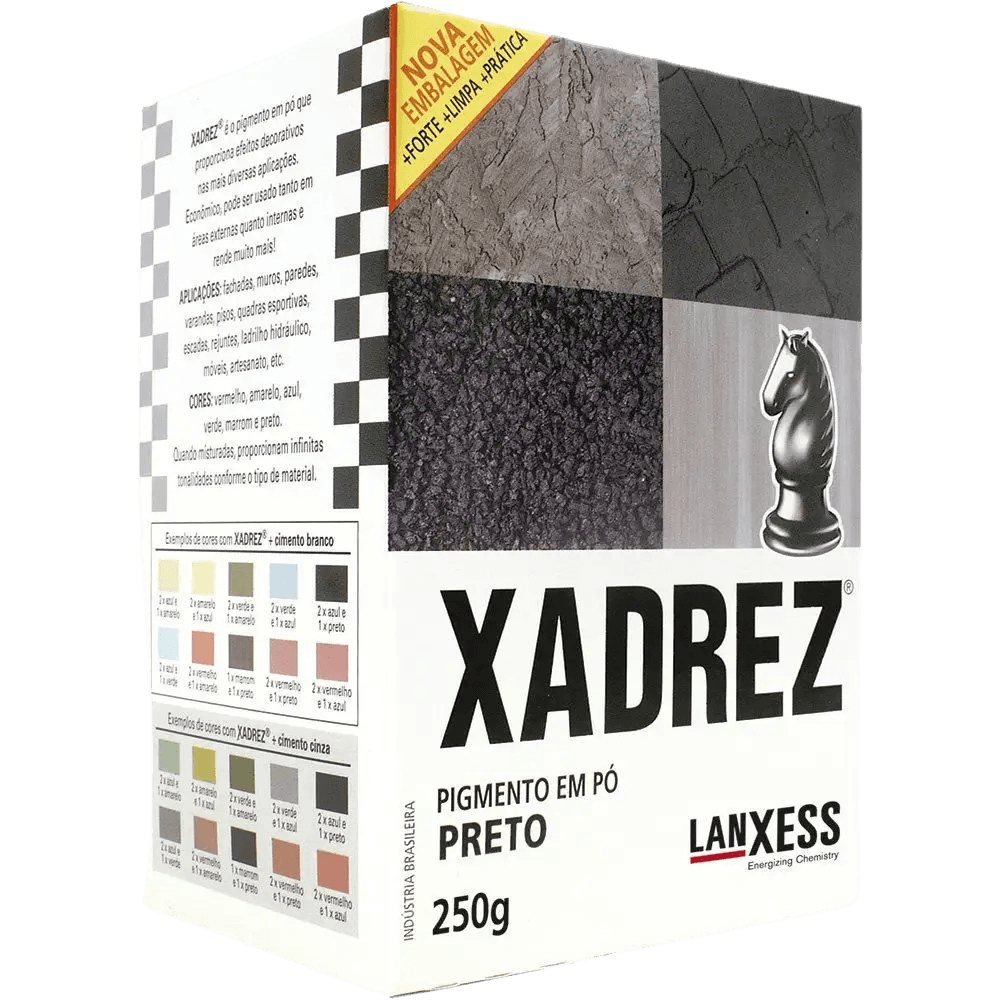 Corante Pó Xadrez Preto 250G